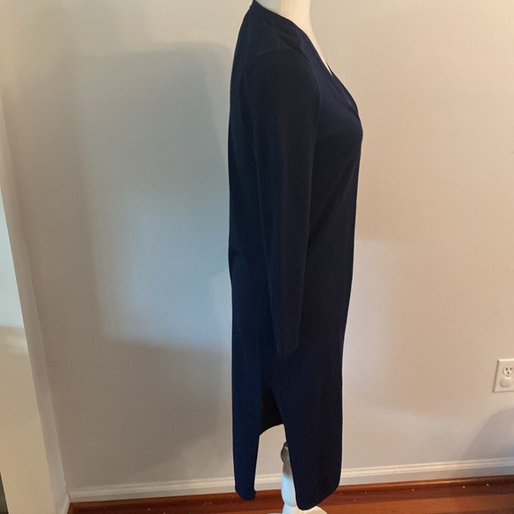 White House black market Long sleeve drape coverup New - Picture 3 of 9